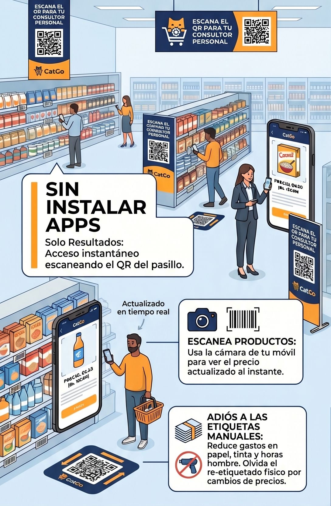 Experiencia en Supermercado